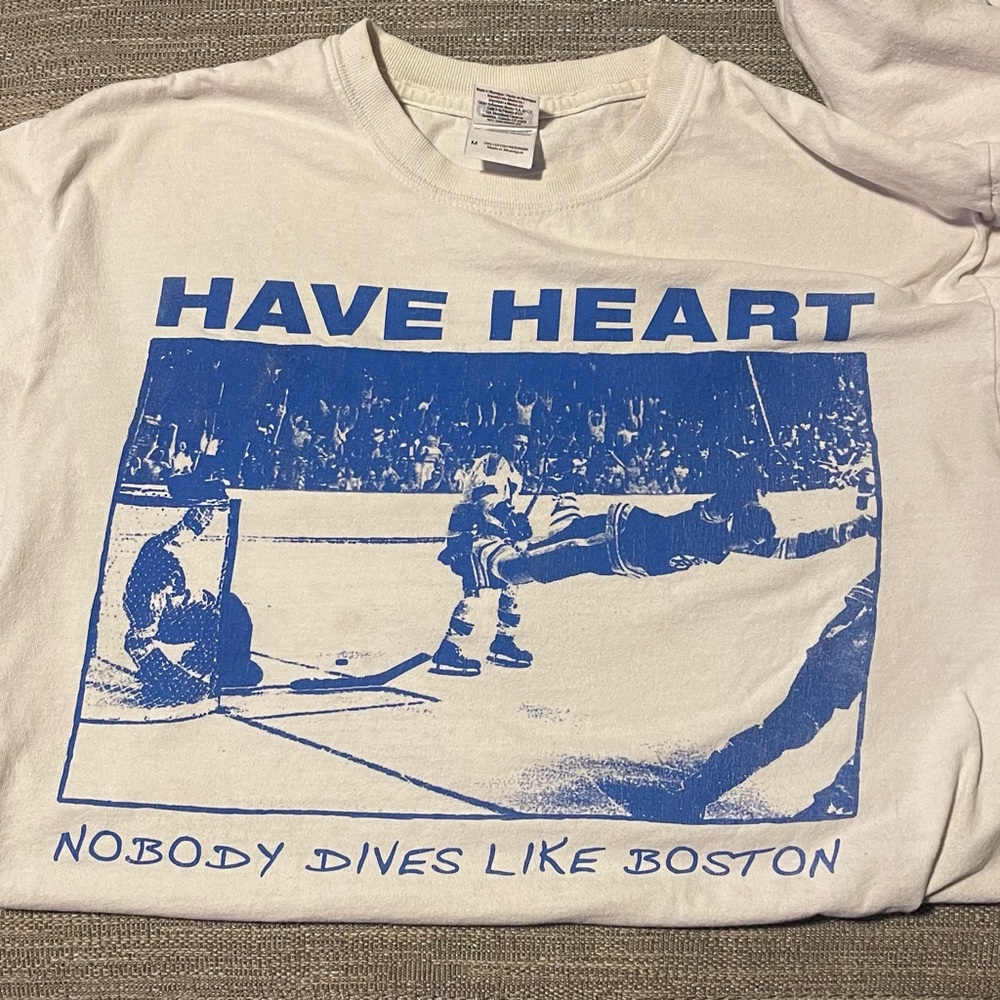 Have Heart (Boston Hardcore) Bobby Orr dive t-shirt (M)
